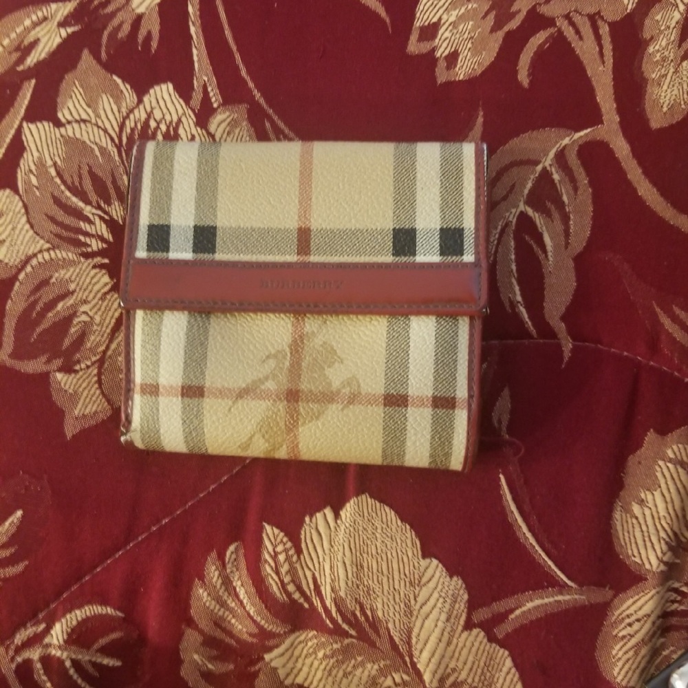 Burberry wallet vintage